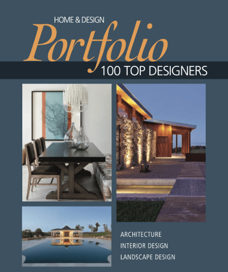 Interior-Design portfolio magazine cover